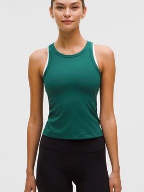 lululemon athletica Align Emerald Green Racerback Tank